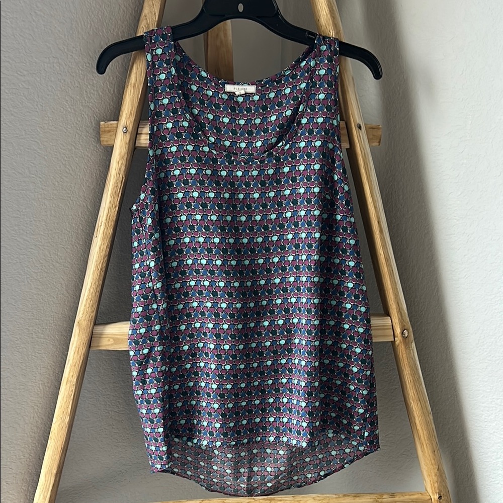 Pleione Multicolor Geometric Tank Top